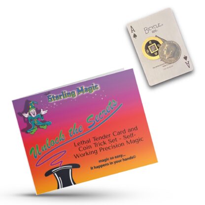 Ted's Sterling Magic Lethal Tender Card and Coin Trick